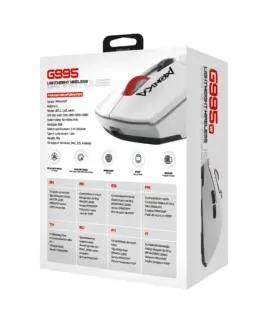 Marvo безжична геймърска мишка Wireless Gaming Mouse Monka Guru G995W – 26000dpi