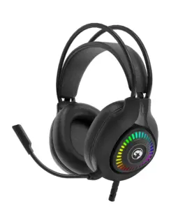 Alternative view of Marvo геймърски слушалки Gaming Headphones H8325 - 50mm, RGB