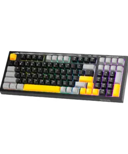 Alternative view of Marvo геймърска клавиатура Gaming Keyboard Soldat S50A - Rainbow, 98 keys - MARVO-K638A