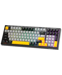 Alternative view of Marvo геймърска клавиатура Gaming Keyboard Soldat S50B - Rainbow, 98 keys - MARVO-K638B