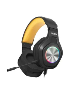 Marvo геймърски слушалки Gaming Headphones Pulz 80 - MARVO-HG9084-BK