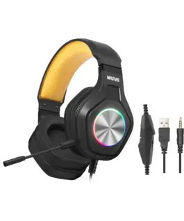 Alternative view of Marvo геймърски слушалки Gaming Headphones Pulz 80 - MARVO-HG9084-BK