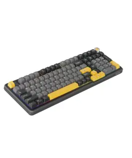 Marvo безжична механична геймърска клавиатура Wireless Gaming Mechanical keyboard Titan 98 – KG986W Black – Banana Crystal