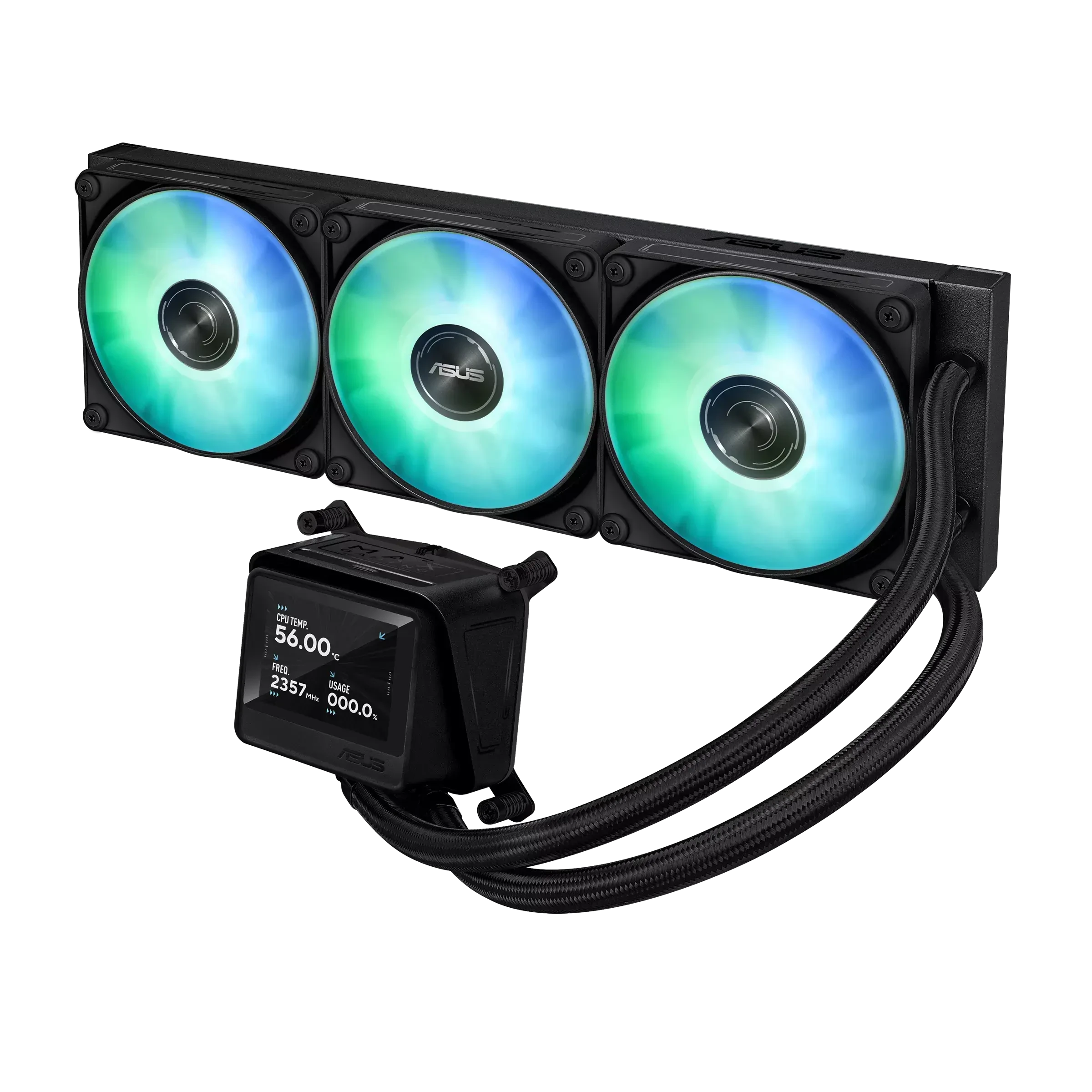 Охладител за процесор ASUS MAX Gaming LC 360 ARGB LCD - Image 2