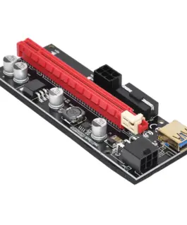 Alternative view of Makki Екстендер Mining Riser PCI Express 1x to 16x - 270uf - MAKKI-SR139-270