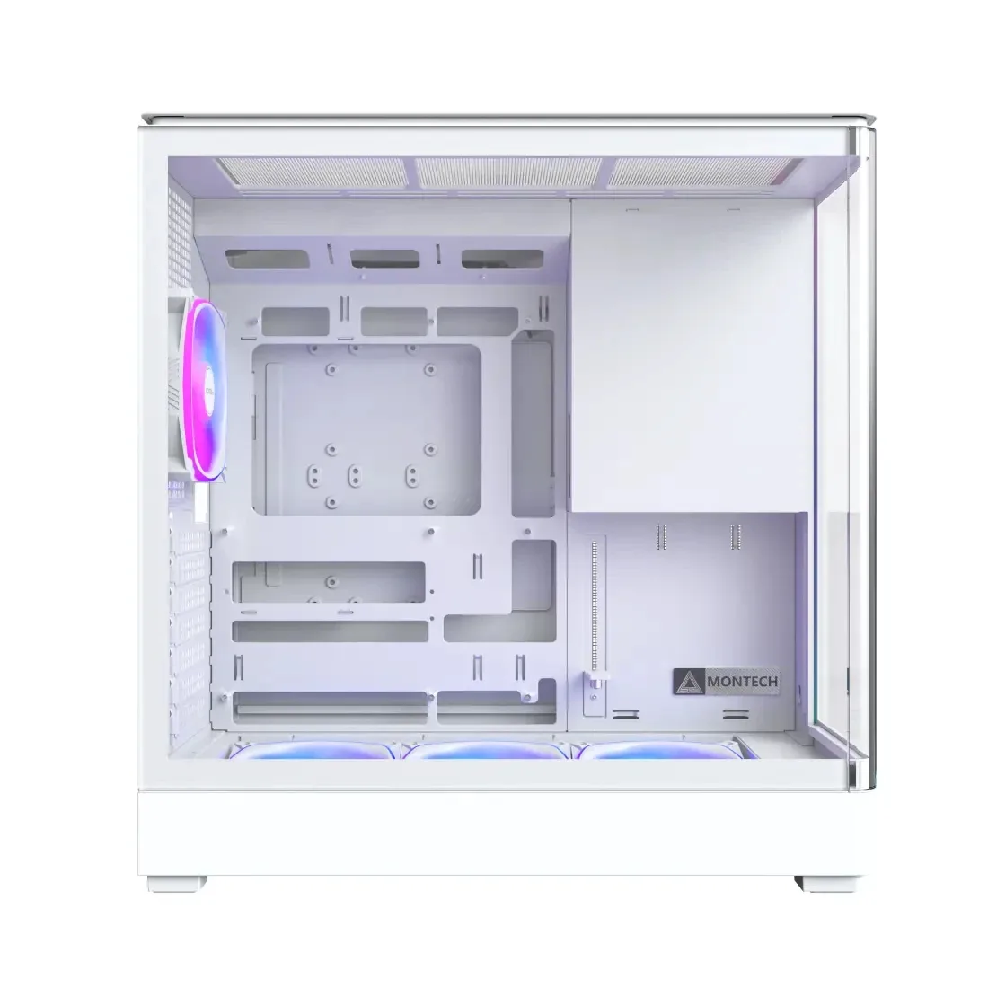 Montech кутия Case ATX - KING 45 PRO (W) - 4 x 120 mm A-RGB, USB-C - Image 39