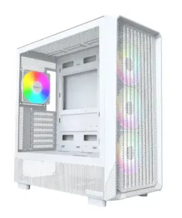 Montech кутия Case ATX - X5 (W) - 4 A-RGB fans USB-C