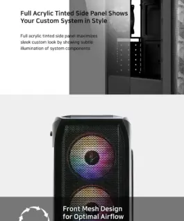 Zalman кутия за компютър Case ATX – N5 MF – 4 x 120mm Fixed