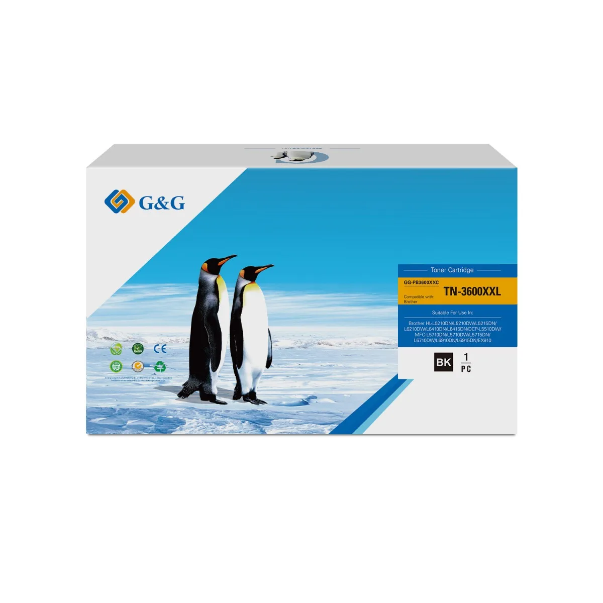 КАСЕТА ЗА BROTHER DCP L5510DW/HL L6210DW/L5210DW/L5210DN/MFC L5710DW/L5710DN - ULTRA HIGH CAPACITY - С ЧИП / WITH CHIP -