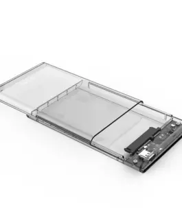 Orico външна кутия за диск Storage - Case - 2.5 inch 5Gbps Type-C Transparent -