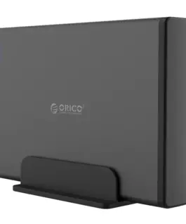 Orico кутия за диск Storage - Case - 3.5 inch Vertical USB3.0 Power adapter UASP black -