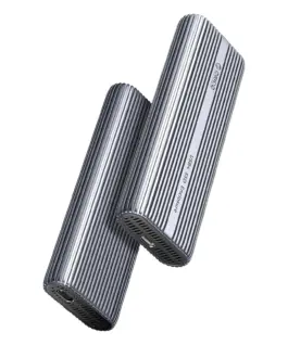 Alternative view of Orico външна кутия за диск Storage - Case - M.2 NVMe M key - USB-C/A, 40Gbps, Built-in Air Cooling, Aluminium - ACOM2-U4-GY