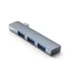 Orico хъб USB3.0/2.0 HUB 3 port TYPE C Aluminum - AH-W13-GY