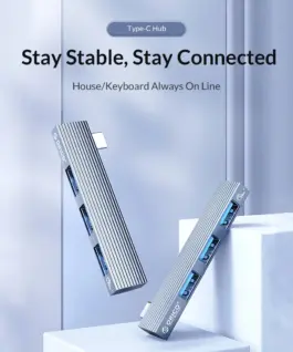 Orico хъб USB3.0/2.0 HUB 3 port TYPE C