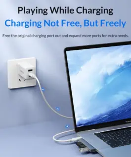 Orico хъб USB3.0/2.0 HUB 3 port TYPE C