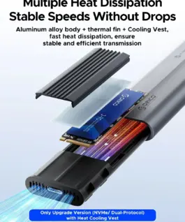 Orico външна кутия за диск Storage – Case – M.2 NVMe M-key 10 Gbps