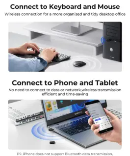 Orico блутут адаптер Bluetooth 5.3 USB adapter