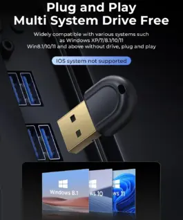 Orico блутут адаптер Bluetooth 5.3 USB adapter