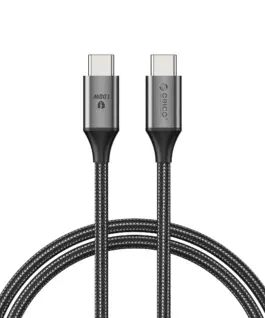 Orico кабел Cable USB C-to-C PD 100W Charging 1.0m Black - CDX-100CC-BK