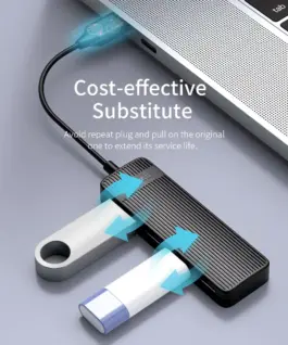 Orico хъб USB2.0 HUB 4 port White – FL02-WH