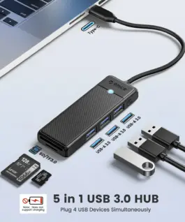Orico хъб USB3.1 HUB Type-C – 3 x USB3.0