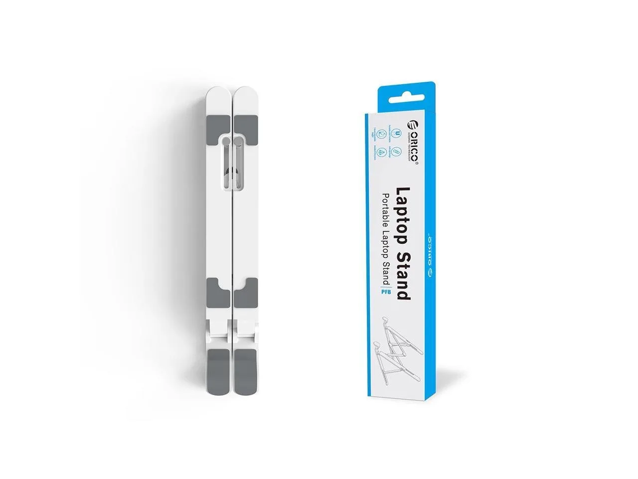 Orico поставка за лаптоп Laptop Stand - White - PFB-A24-WH - Image 9