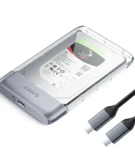 Orico външна кутия за диск Storage - Case - 2.5 inch 5Gbps USB-C Transparent -