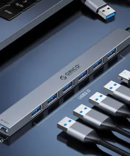 Orico хъб HUB USB-C/USB-A 7 port – USB3.0 x 1