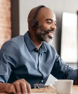 Alternative view of Слушалки Jabra Headset Evolve 65TE / 6699-839-409 - Black - PN 6699-839-409