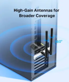 2-лентов Bluetooth 5.0 Wi-Fi6 PCIe адаптер TP-Link Archer TX50E