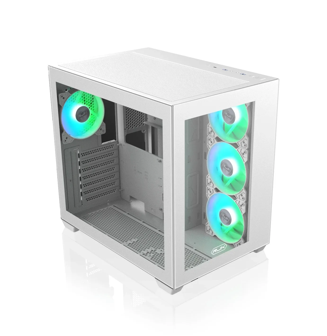 Raijintek кутия Case ATX - PAEAN C7 WHITE TG4 - Image 18