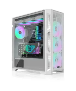 Raijintek кутия Case EATX - PONOS ULTRA WHITE MS4