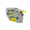 ЛЕНТА ЗА ЕТИКЕТНИ ПРИНТЕРИ BROTHER ТИП TZ - 24 mm x 800 m - BLACK ON YELLOW TAPE - TZE-651 (TZE651) - PN RL-BR-TZ651-BK