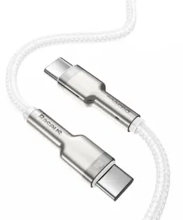 Alternative view of Кабел Baseus Cafule Series Type-C към Type-C, 100W, 2м, бял