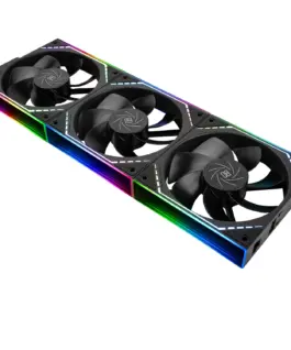 Thermalright Комплект вентилатори Fan Pack 3-in-1 3x120mm - TL-M12QR x 3 - Reverse Infinity Mirror Daisy-Chain