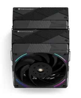 Alternative view of Thermalright охладител CPU Cooler Phantom Spirit 120 EVO A-RGB - Dual-Tower - LGA1851/LGA1700/AM5