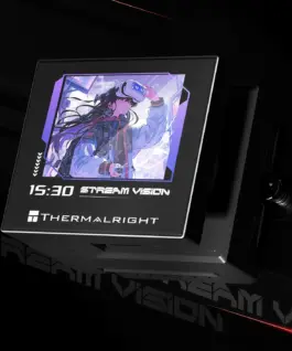 Thermalright водно охлаждане Water Cooling Stream Vision 360 Black – 3.5 inch Full Color LCD