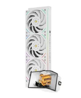 Thermalright водно охлаждане Water Cooling WONDER VISION 360 UB ARGB White – 6.67 inch Curve OLED