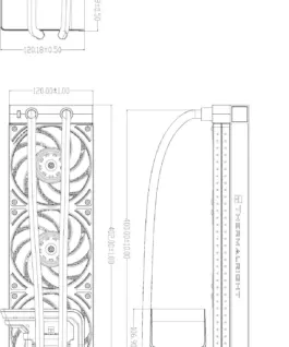 Thermalright водно охлаждане Water Cooling WONDER VISION 360 UB ARGB White – 6.67 inch Curve OLED