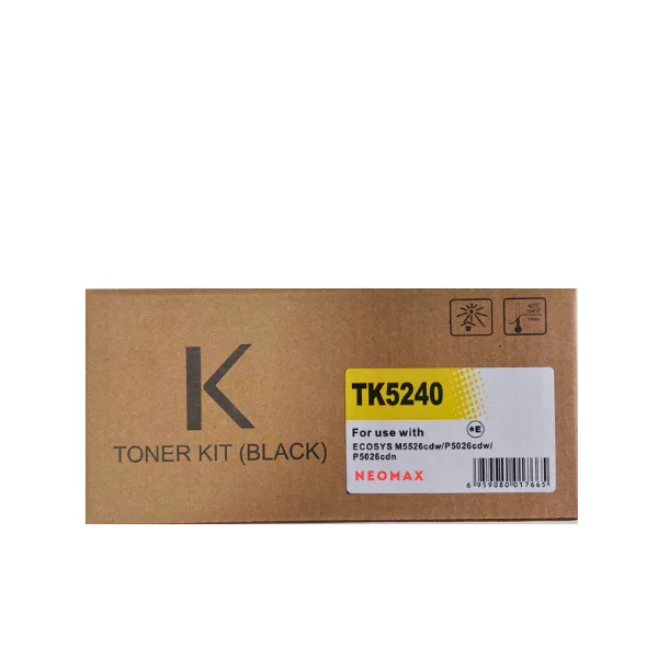 КАСЕТА ЗА KYOCERA Ecosys M5526CDN/M5526CDW/P5026CDN/P5026CDW - Yellow - TK5240Y (TK-5240Y) - PN KT-TK5240Y -