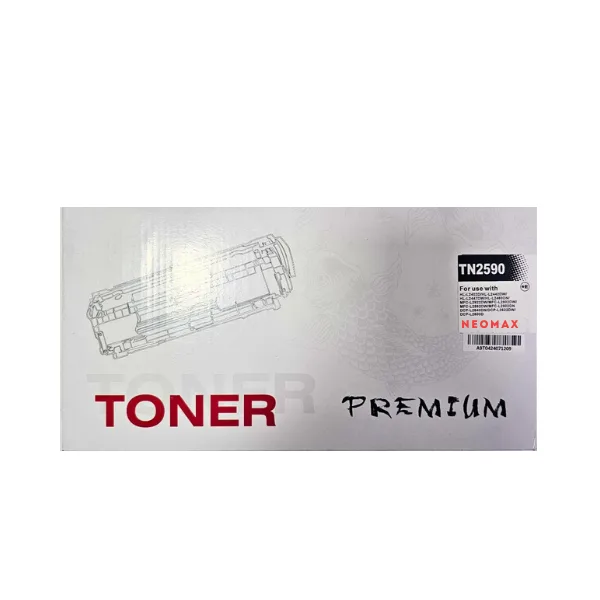 КАСЕТА ЗА BROTHER HL L2400DW/L2402D/L2442DW/L2445DW/L2447DW/L2460DN/L2865DW - Black - TN2590 (TN-2590) - PN BT-TN2590 -