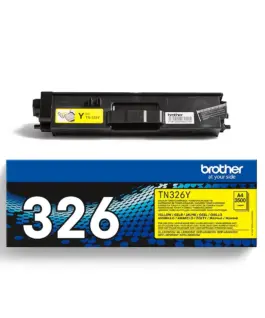 КАСЕТА ЗА BROTHER HL L8250CDN/L8350CDW/MFC L8650CDW/L8850CDW/DCP L8400CDN/L8450CDW - HIGH CAPACITY - Yellow - PN TN326Y