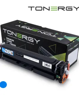 Tonergy съвместима Тонер Касета Compatible Toner Cartridge HP 201X CF401X CANON CRG-045H Cyan