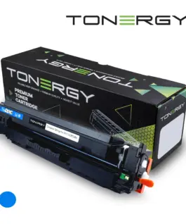Tonergy съвместима Тонер Касета Compatible Toner Cartridge HP 410X CF411X CANON CRG-046H Cyan High Capacity