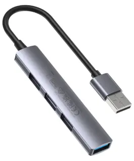 Unitek хъб USB3.0/2.0 HUB 4 port uHUB Q4 – USB-A input – USB3.0 x 1
