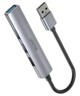 Unitek хъб USB3.0/2.0 HUB 4 port uHUB Q4 – USB-A input – USB3.0 x 1