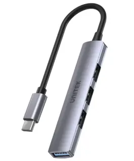 Unitek хъб USB3.0/2.0 HUB 4 port - USB-C input - H1208B