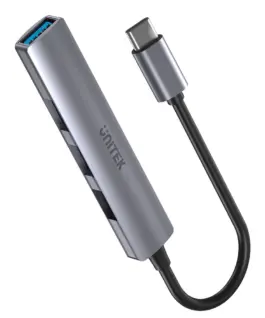Unitek хъб USB3.0/2.0 HUB 4 port – USB-C input – H1208B