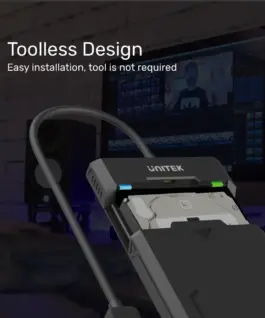 Unitek кутия за диск Storage Case – DiskGuard Raiden 2.5 inch USB-C –