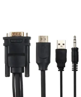 VCom кабел VGA M / HDMI M – CG493A-1.8m
